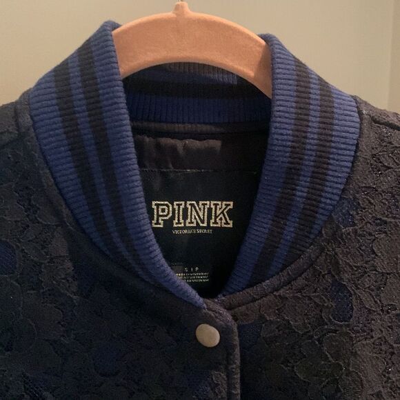 Victorias Secret Lace Letterman Jacket - Picture 6 of 10